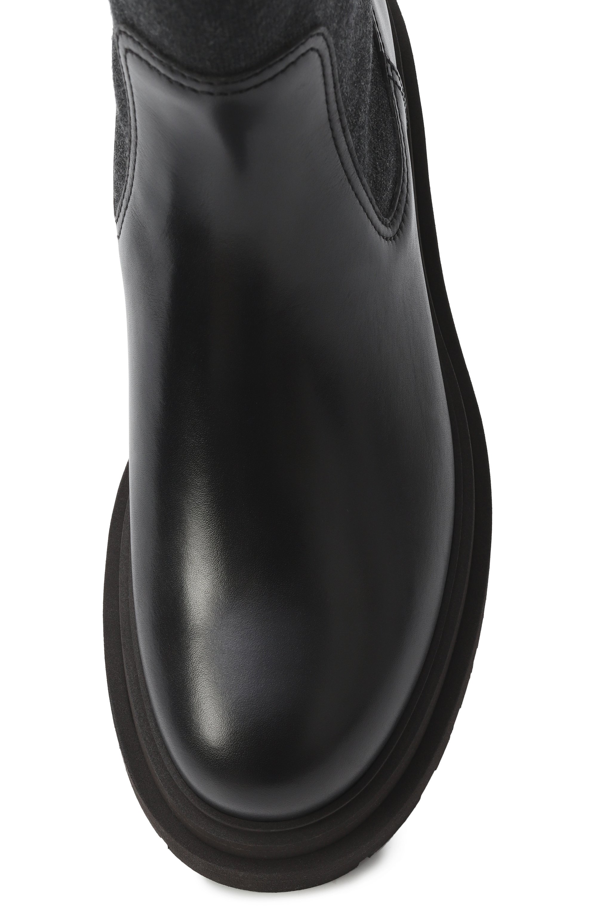 Кожаные челси BRUNELLO CUCINELLI, арт. MZ0LG3034P, фото 6