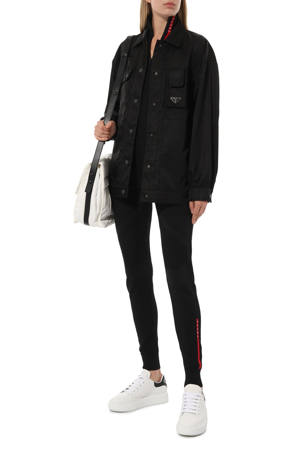 Легинсы prada linea rossa PRADA, арт. 122048-1X79-F0002-192, фото 2