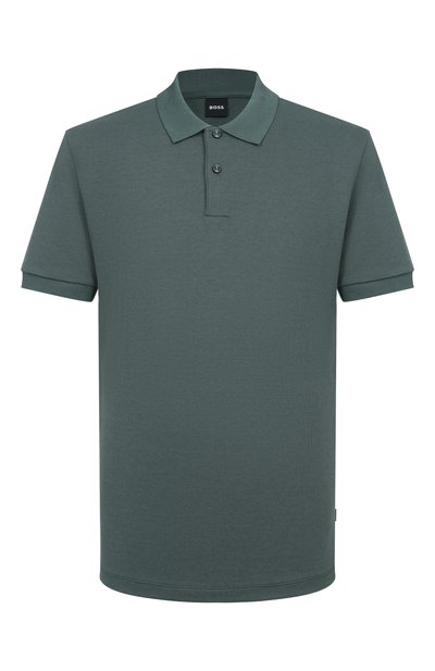 Хлопковое поло BOSS, арт. 50555172, фото 1
