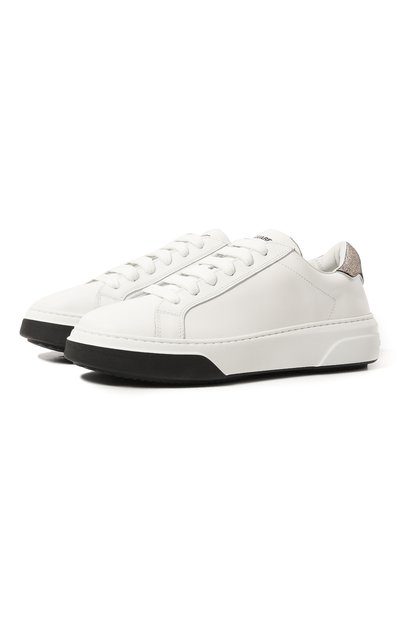 Кожаные кеды DSQUARED2, арт. SNW0146 01505909, фото 1