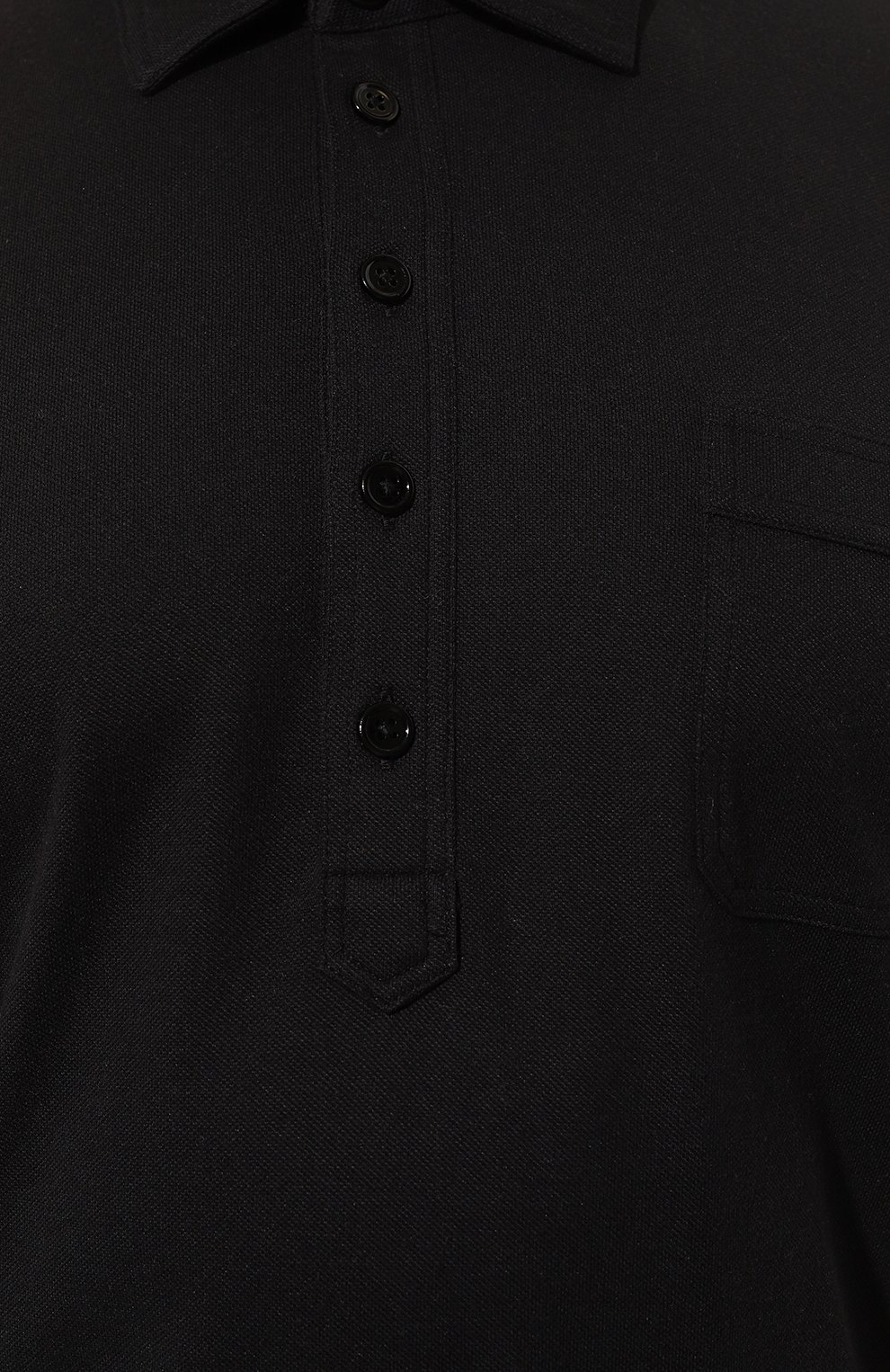 Поло из хлопка и шелка TOM FORD, арт. JMC003/JPS004, фото 5