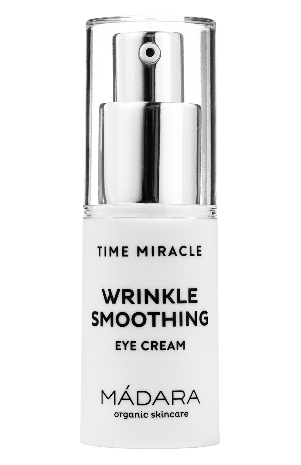 Крем для кожи вокруг глаз time miracle wrinkle smoothing (15ml) MADARA бесцветного цвета по цене 5800 руб., арт. A3191, фото 1 Крем для кожи вокруг глаз time miracle wrinkle smoothing (15ml) MADARA, арт. A3191, фото 1