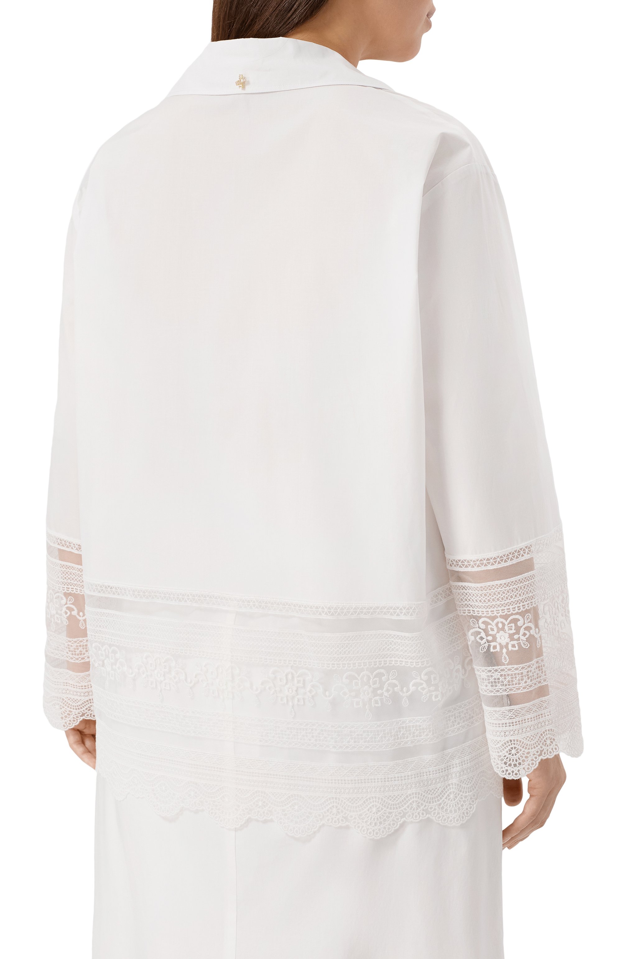 Хлопковая рубашка MARINA RINALDI, арт. ELICHE, фото 4