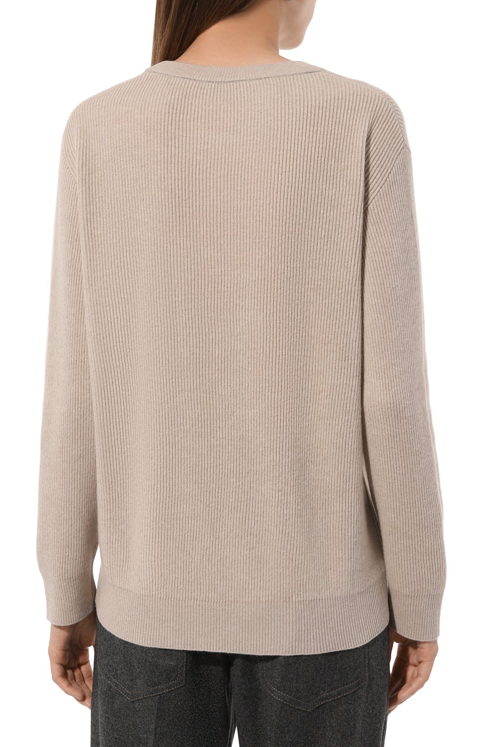 Кашемировый пуловер BRUNELLO CUCINELLI, арт. M12175400, фото 4