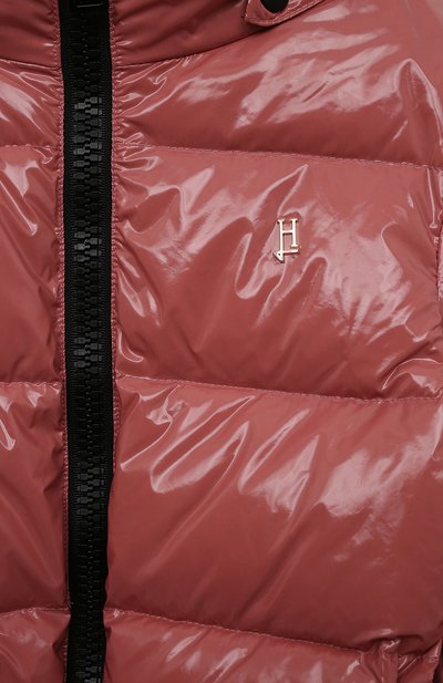 Пуховая куртка HERNO розового цвета по цене 54150 руб., арт. PI000143G/12220/4A-8A, фото 3 Пуховая куртка HERNO, арт. PI000143G/12220/4A-8A, фото 3