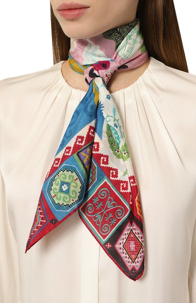 Шелковый платок кавказ GOURJI, арт. 91135437/514121172, фото 2