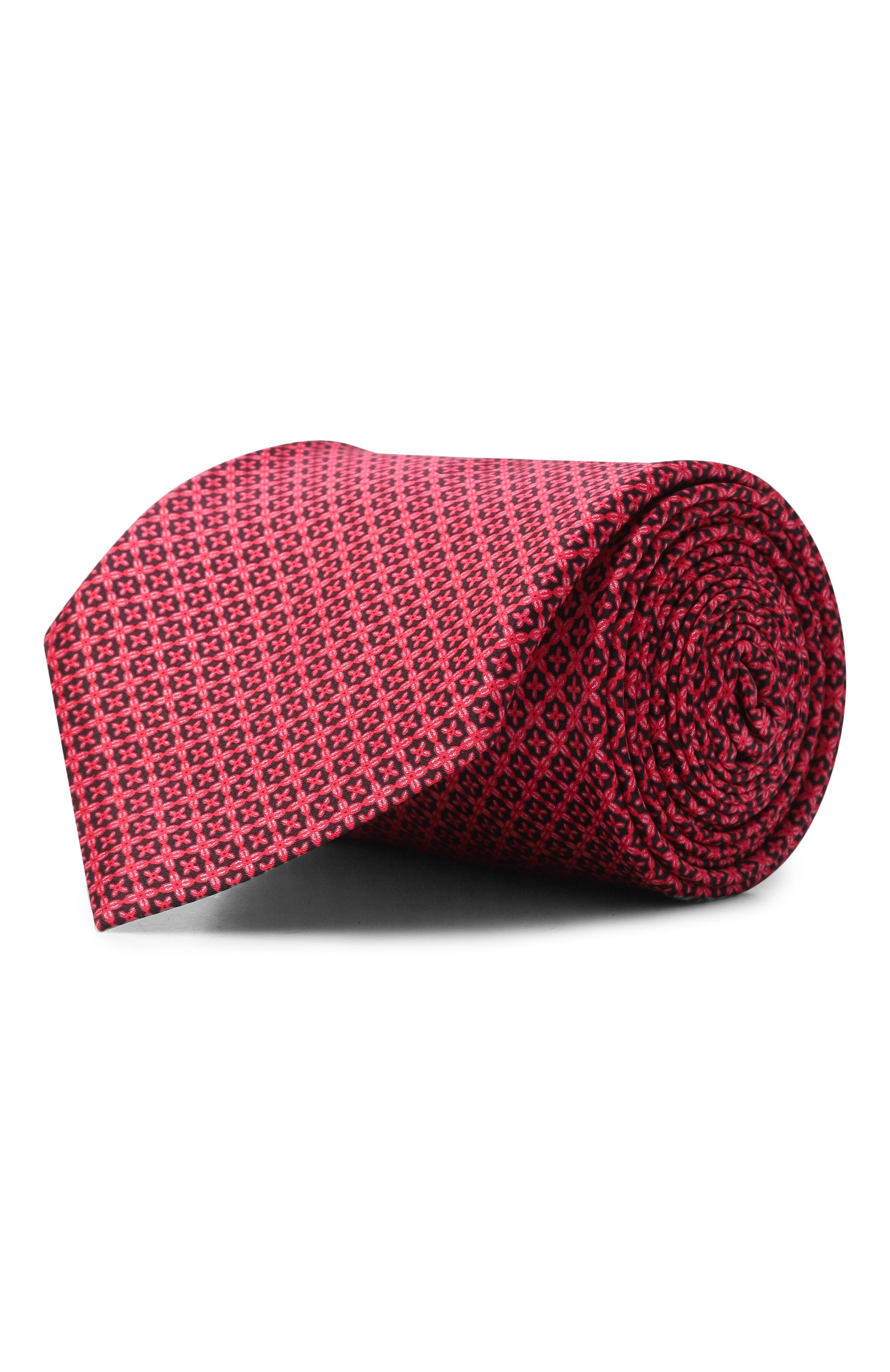 Шелковый галстук STEFANO RICCI красного цвета по цене 34400 руб., арт. CXL/59028, фото 1 Шелковый галстук STEFANO RICCI, арт. CXL/59028, фото 1