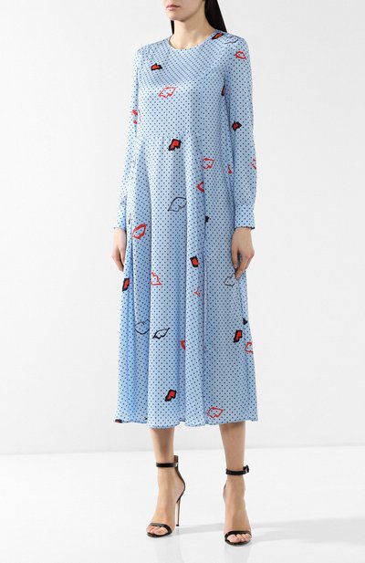 Платье с принтом TEREKHOV GIRL, арт. 2D091/8115.LIPS419/S19, фото 3