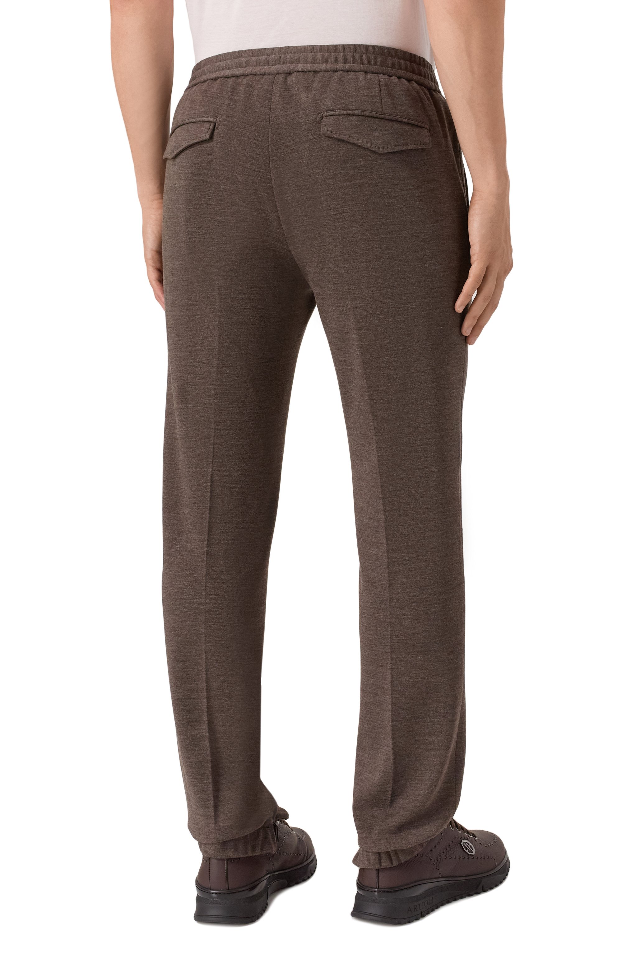 Шерстяные джоггеры STEFANO RICCI, арт. M1T5300030/W0001R, фото 4