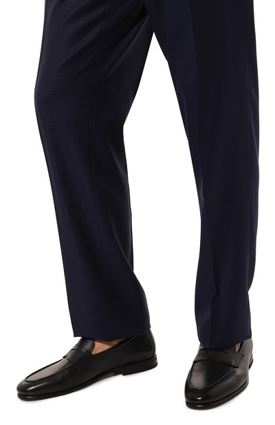 Кожаные пенни-лоферы carlos SANTONI, арт. MCNG18837SI9GMEM, фото 3