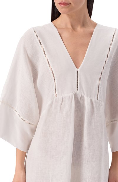 Льняное платье 120% LINO, арт. 33ALIW4PL9/000G451, фото 4