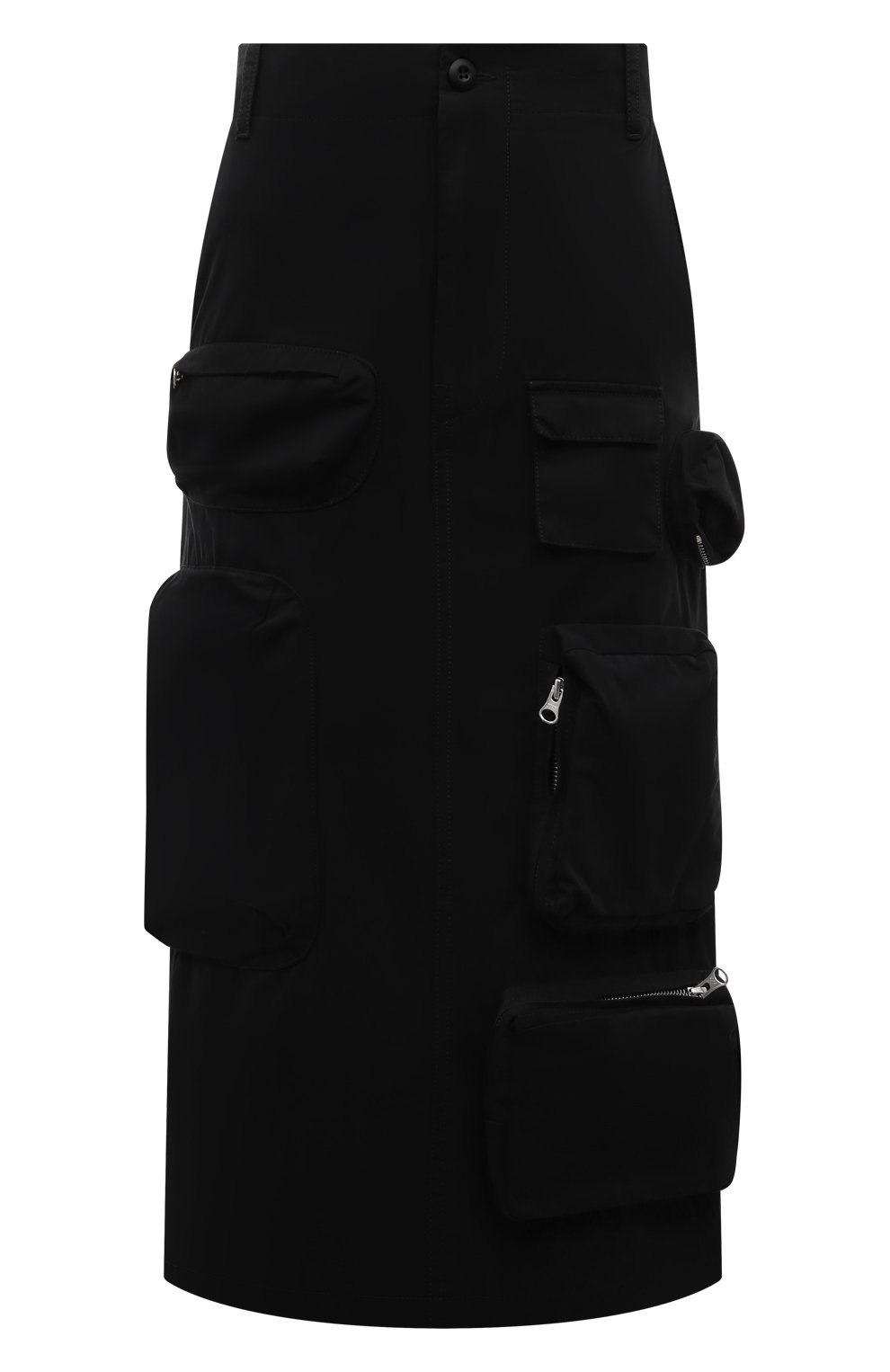 Хлопковая юбка MM6, арт. S52ME0017/M35148, фото 1