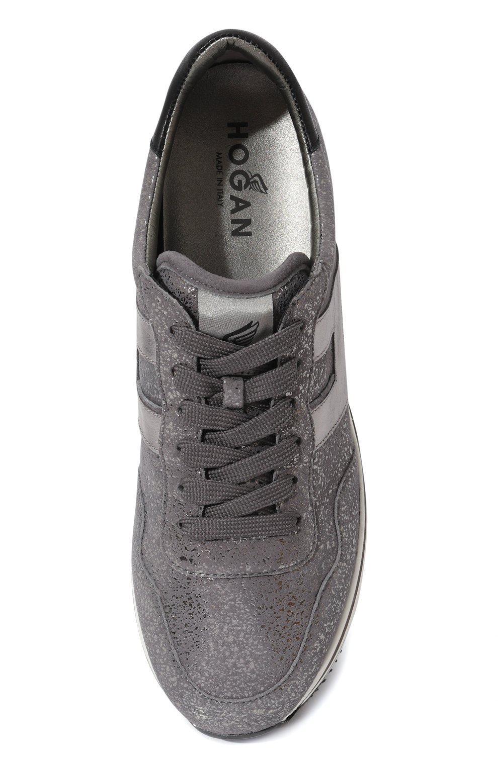 Замшевые кроссовки h222 HOGAN, арт. HXW4830CB8029T, фото 6