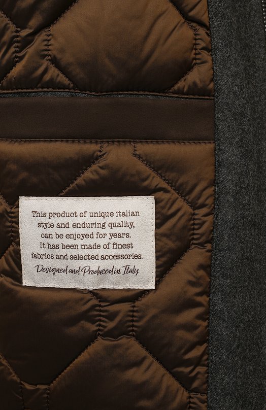 Утепленный бомбер Waterville Хаки, фото 6