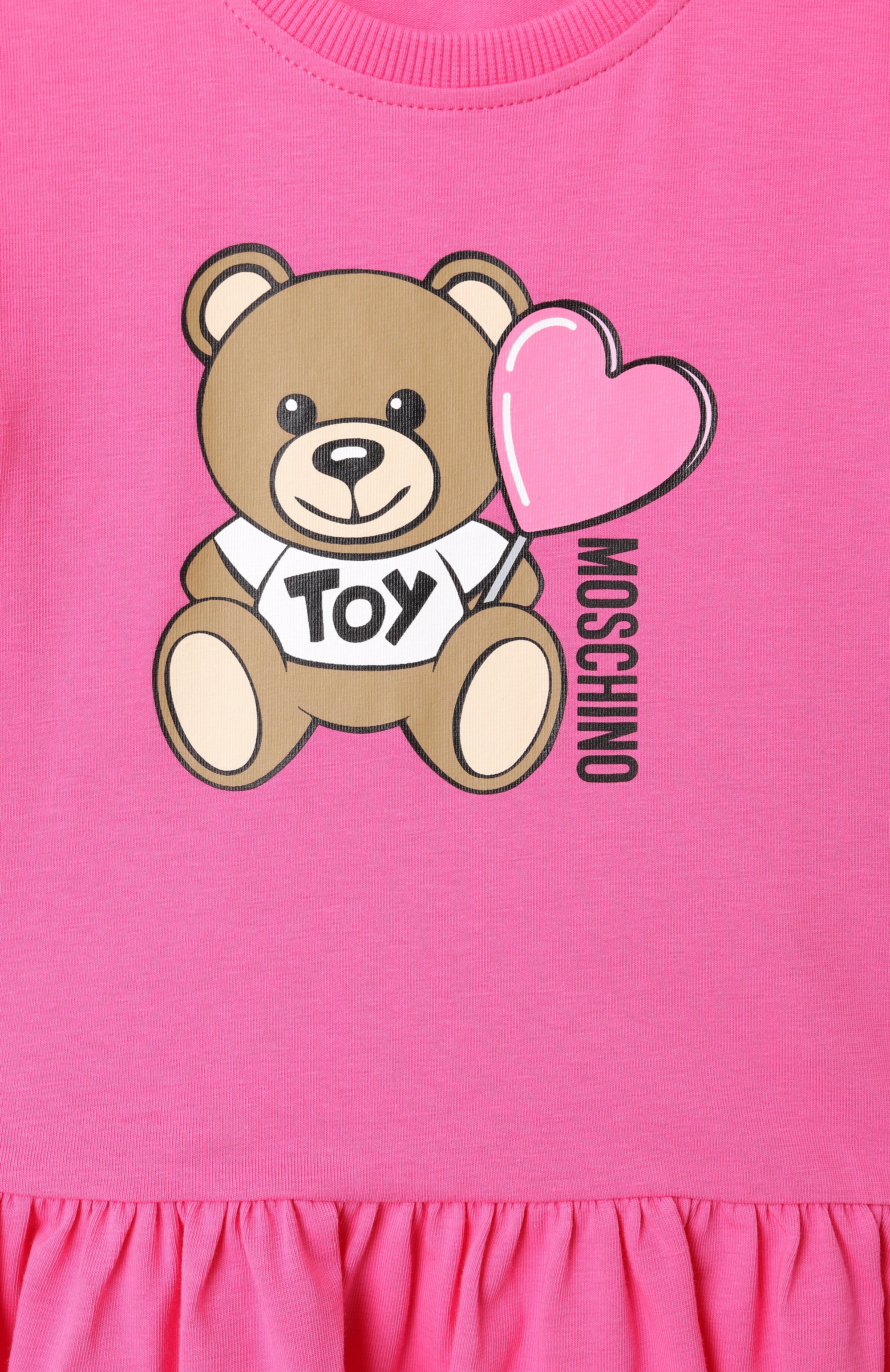 Хлопковое платье MOSCHINO, арт. MDV0CK/LBA00, фото 3