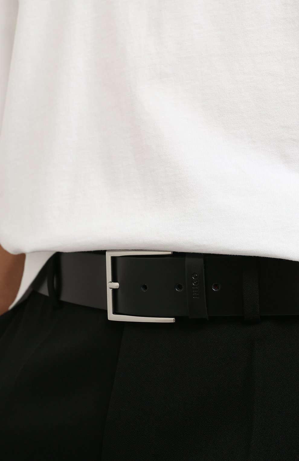 Кожаный ремень HUGO, арт. 50470639, фото 2