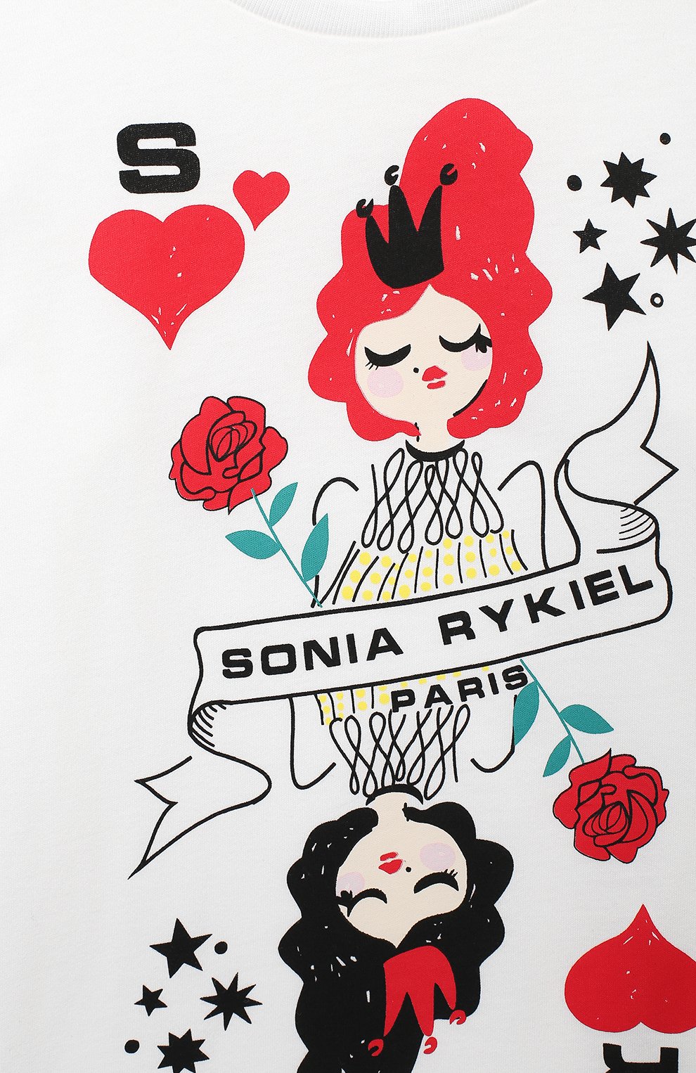 Хлопковый лонгслив SONIA RYKIEL ENFANT, арт. 20W1TS19, фото 3