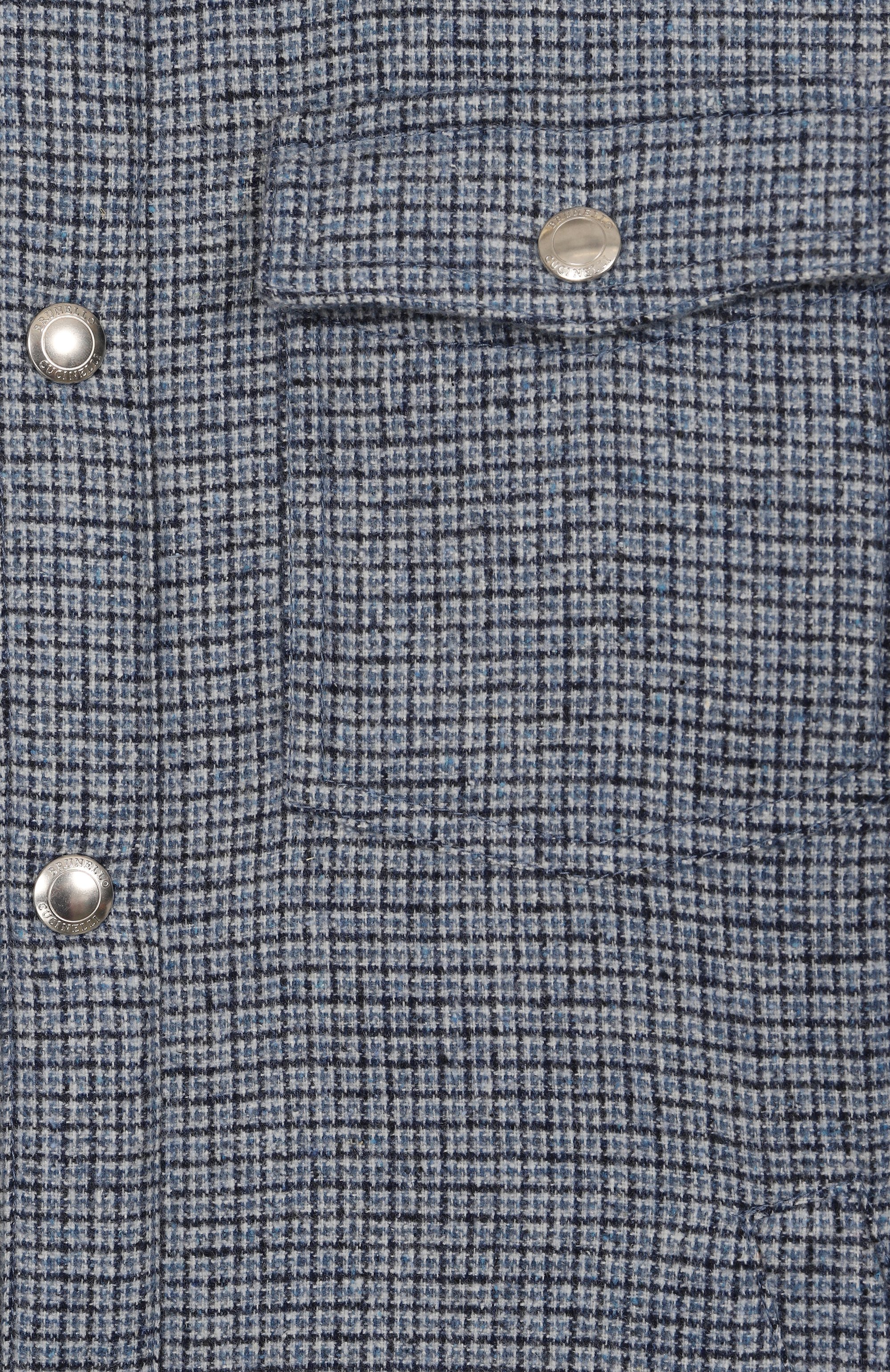 Куртка-рубашка из шелка и шерсти BRUNELLO CUCINELLI, арт. BV4010109C, фото 3