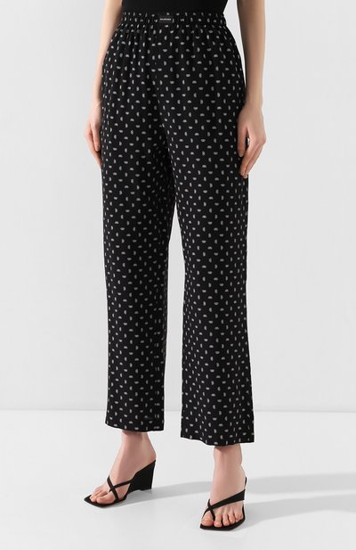 Шелковые брюки BALENCIAGA, арт. 595222/TFLD2, фото 3