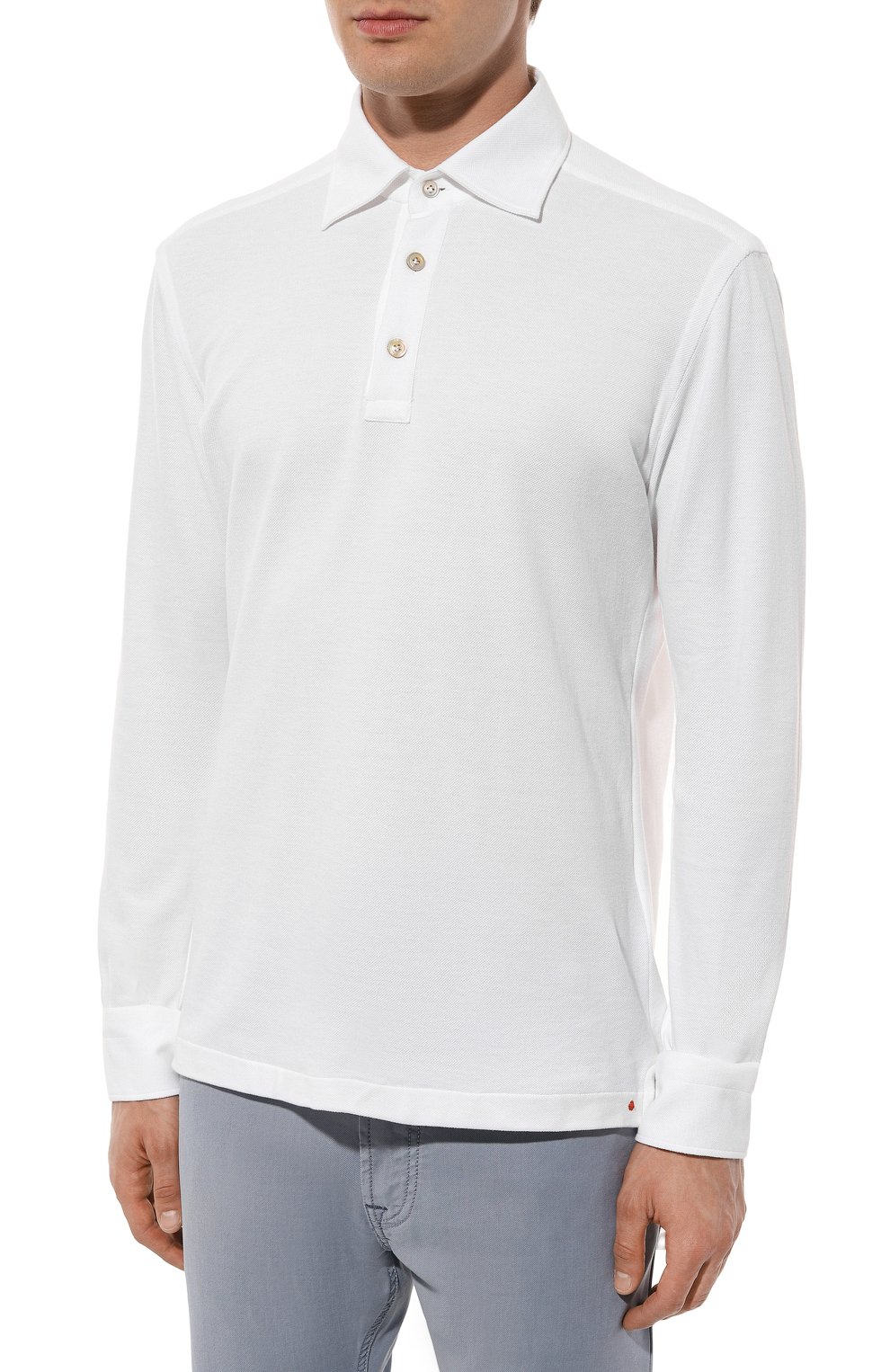 Хлопковое поло KITON, арт. UMCP0SH08801, фото 3