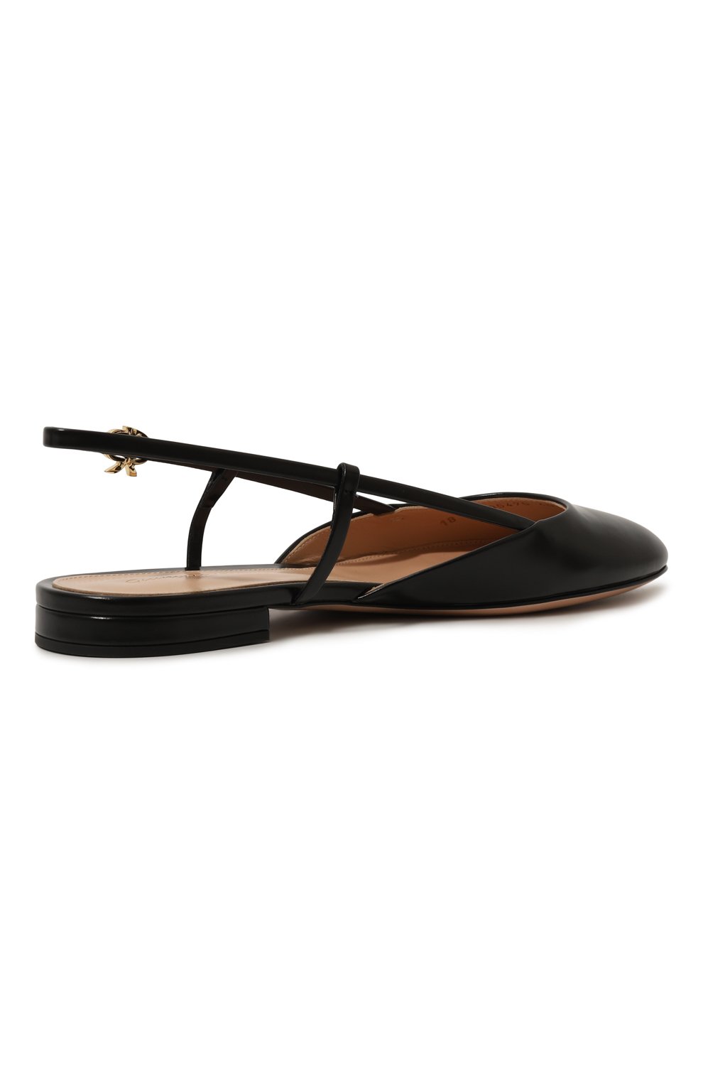 Кожаные балетки GIANVITO ROSSI, арт. G95475.05RIC.T0KNER0, фото 5