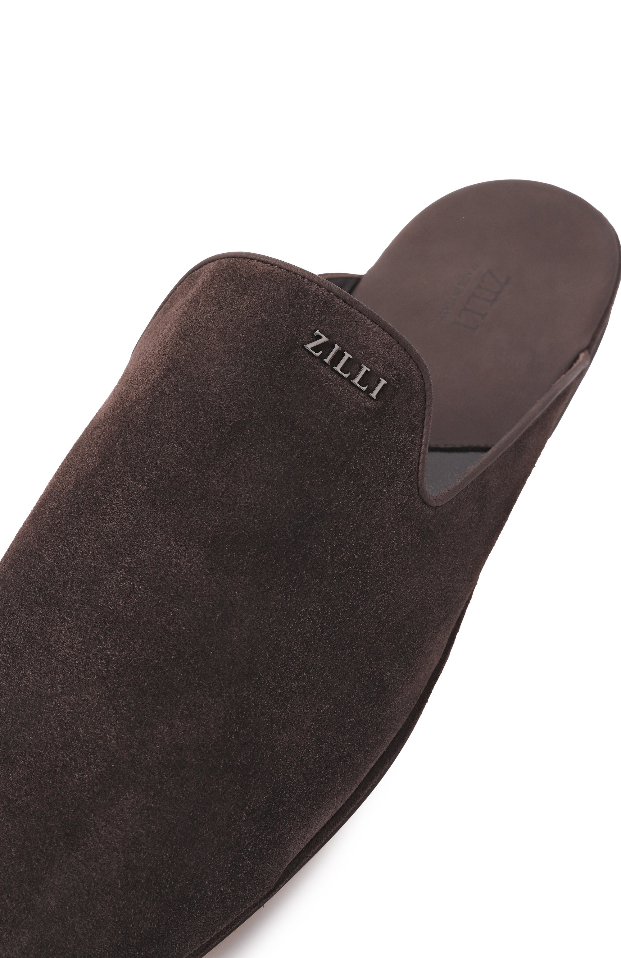 Замшевые домашние туфли ZILLI, арт. H0171AM1100VSLI01, фото 7