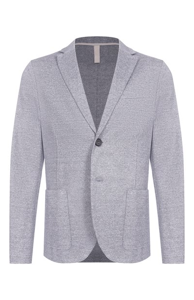 Мужской пиджак из хлопка и льна HARRIS WHARF LONDON, арт. C8P22PDB