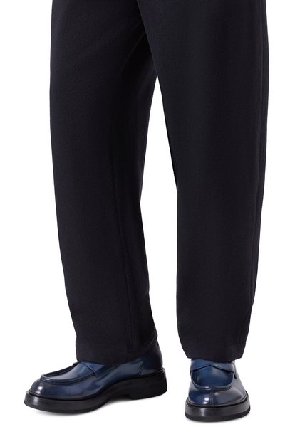 Кожаные пенни-лоферы alfie SANTONI, арт. MCAG18365JW6SNTG, фото 3