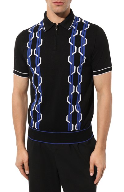 Поло из шелка и хлопка STEFANO RICCI, арт. K818063P31/F23290, фото 3