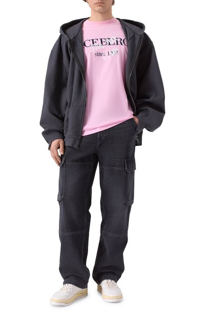 Хлопковая футболка ICEBERG, арт. F010/6325, фото 2