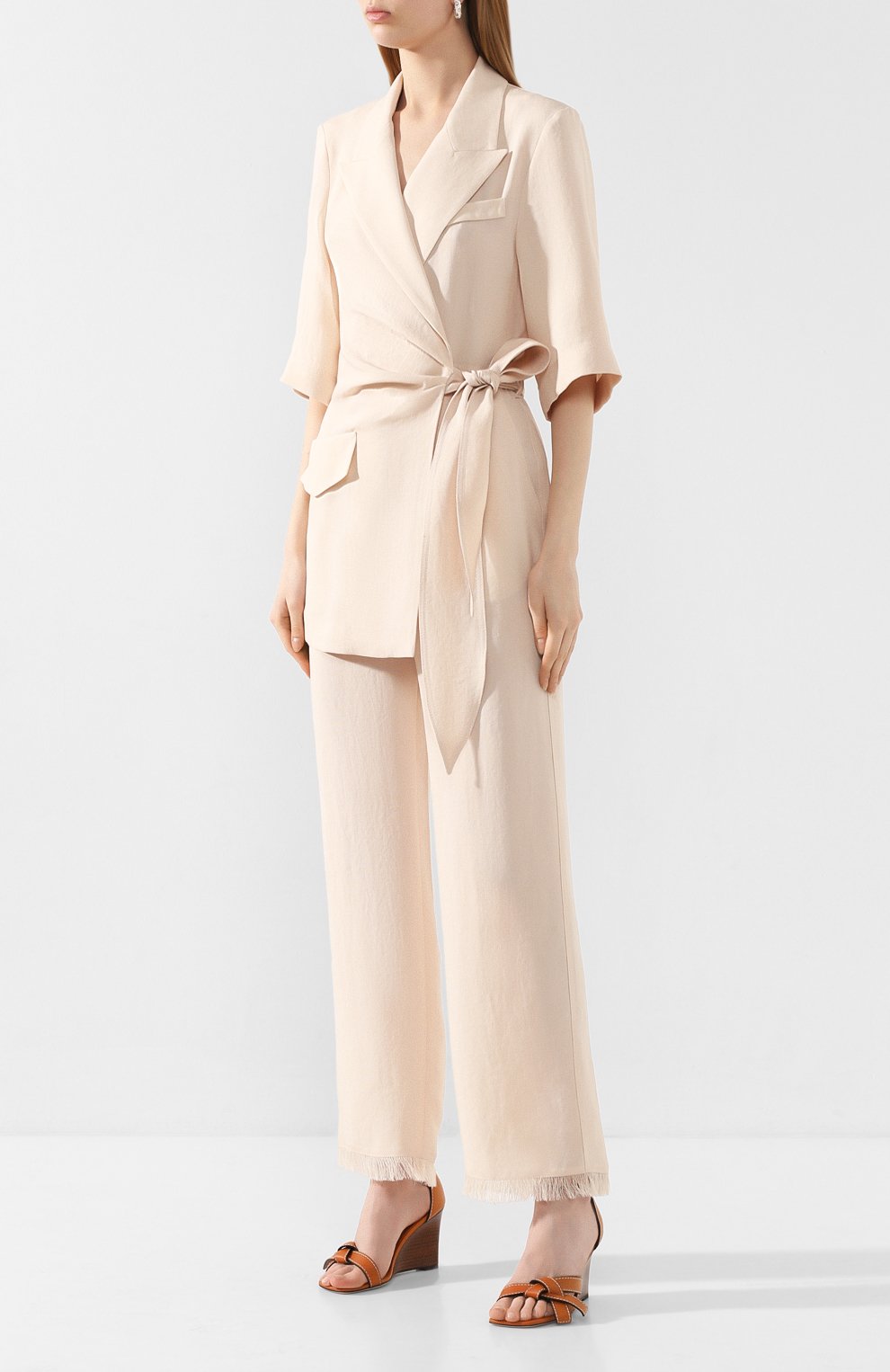 Комбинезон NANUSHKA, арт. ASTER0_CREME_TECH LINEN, фото 3