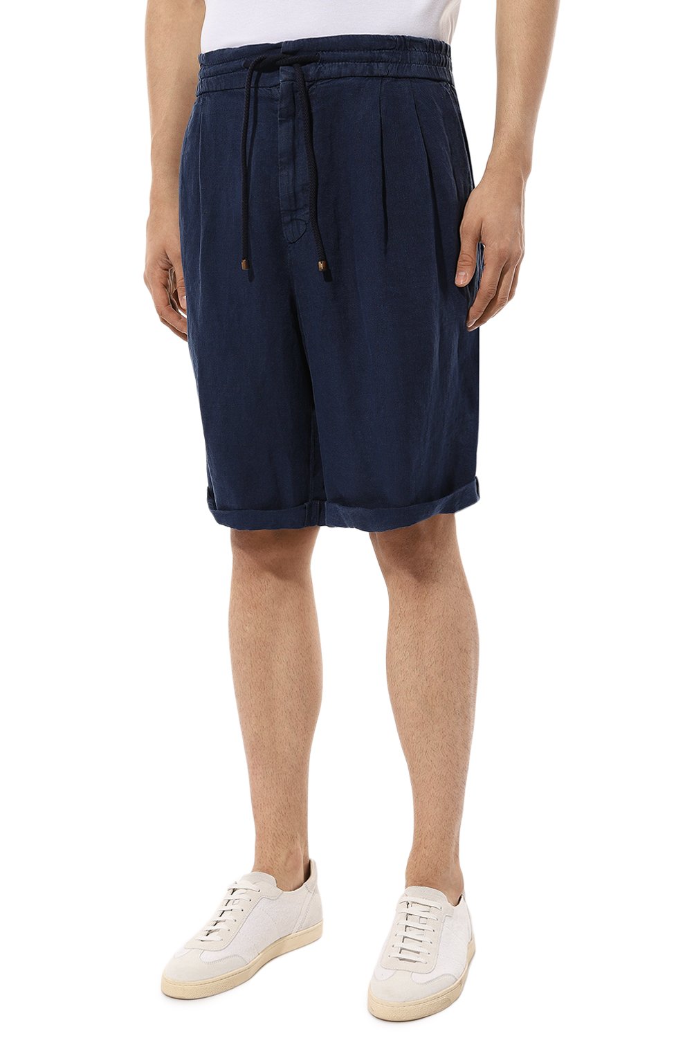 Льняные шорты BRUNELLO CUCINELLI, арт. M243DU0020, фото 3