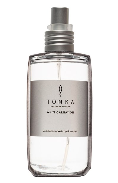 Антисептический спрей для рук white carnation (100ml) TONKA PERFUMES MOSCOW, арт. 4665304436533, фото 1