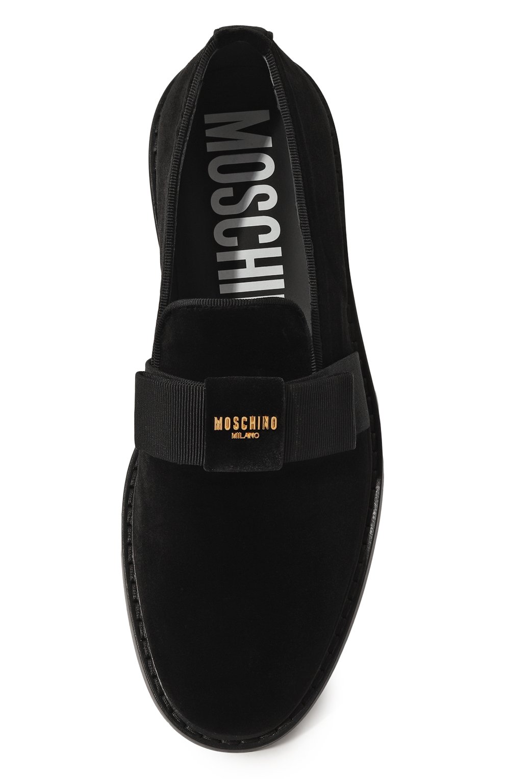 Текстильные лоферы MOSCHINO, арт. MA10253C1H/M45, фото 6