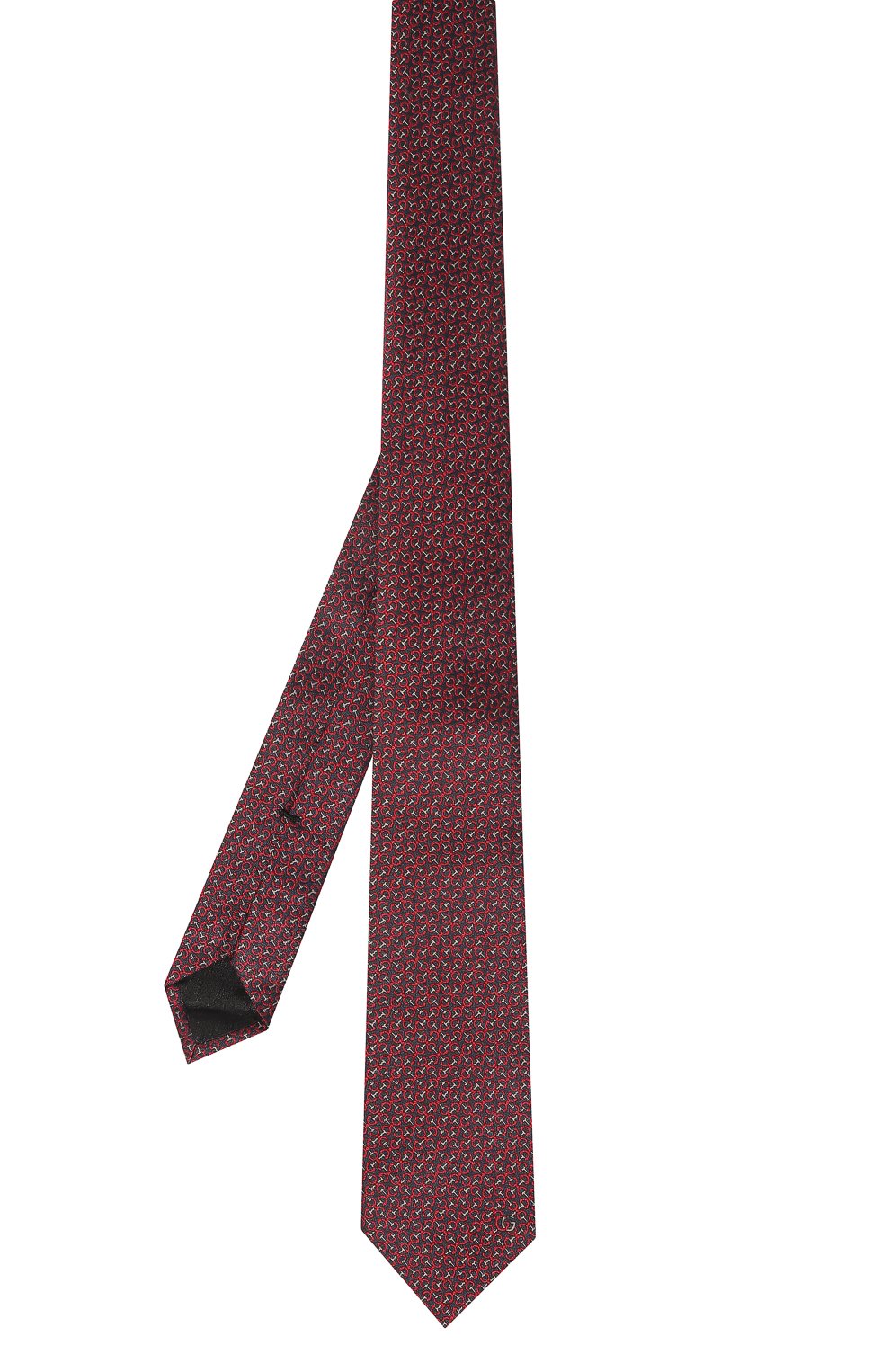 Шелковый галстук GUCCI, арт. 643785 4E002, фото 3