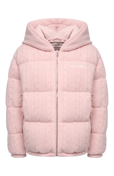 Пуховик из шерсти и кашемира MIU MIU, арт. ML725-1ZHW-F0442, фото 1