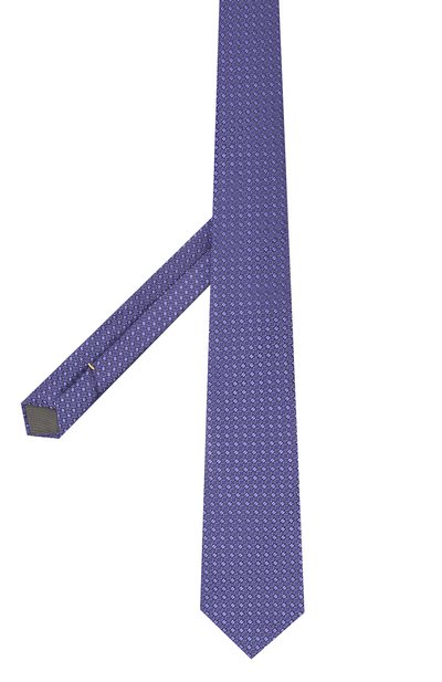 Шелковый галстук CANALI фиолетового цвета по цене 10600 руб., арт. 18/HJ02289, фото 2 Шелковый галстук CANALI, арт. 18/HJ02289, фото 2