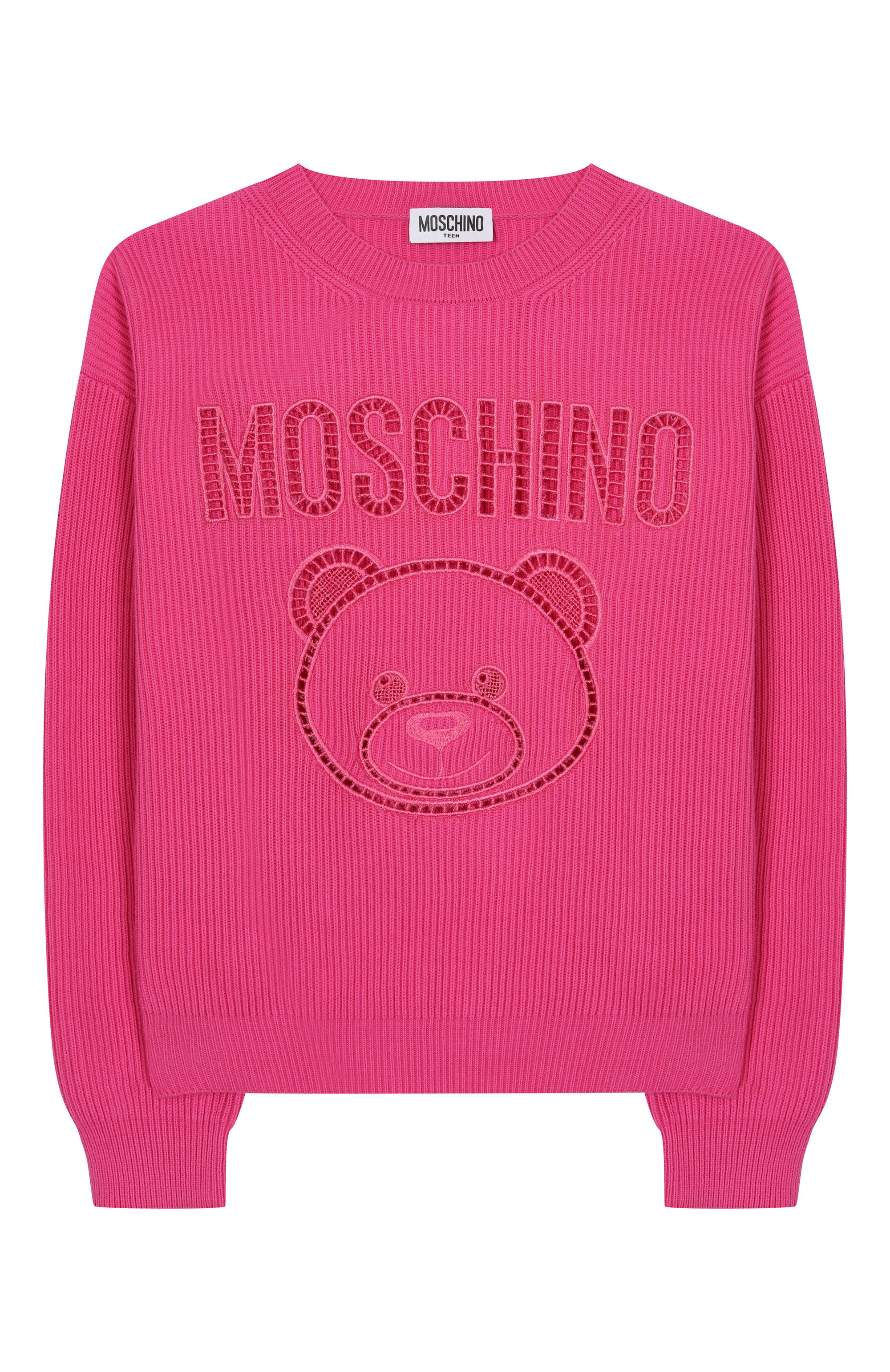 Хлопковый пуловер MOSCHINO, арт. HUW019/LHE60/10-14, фото 1