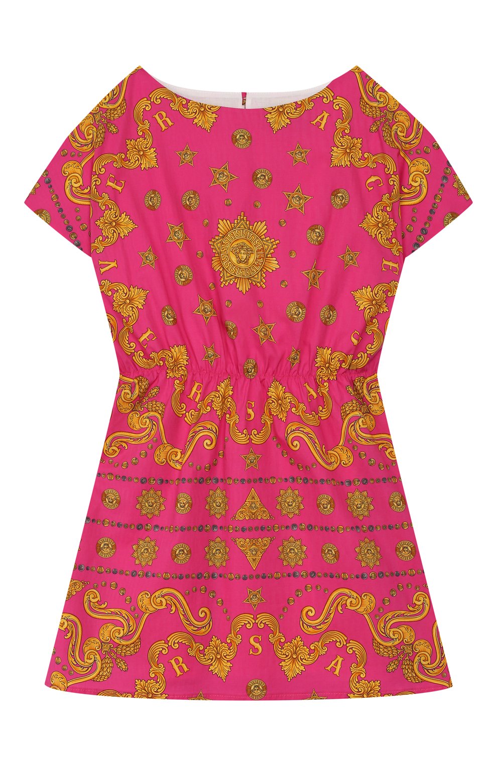 Хлопковое платье VERSACE, арт. YC000089/A232758/4A-6A, фото 1