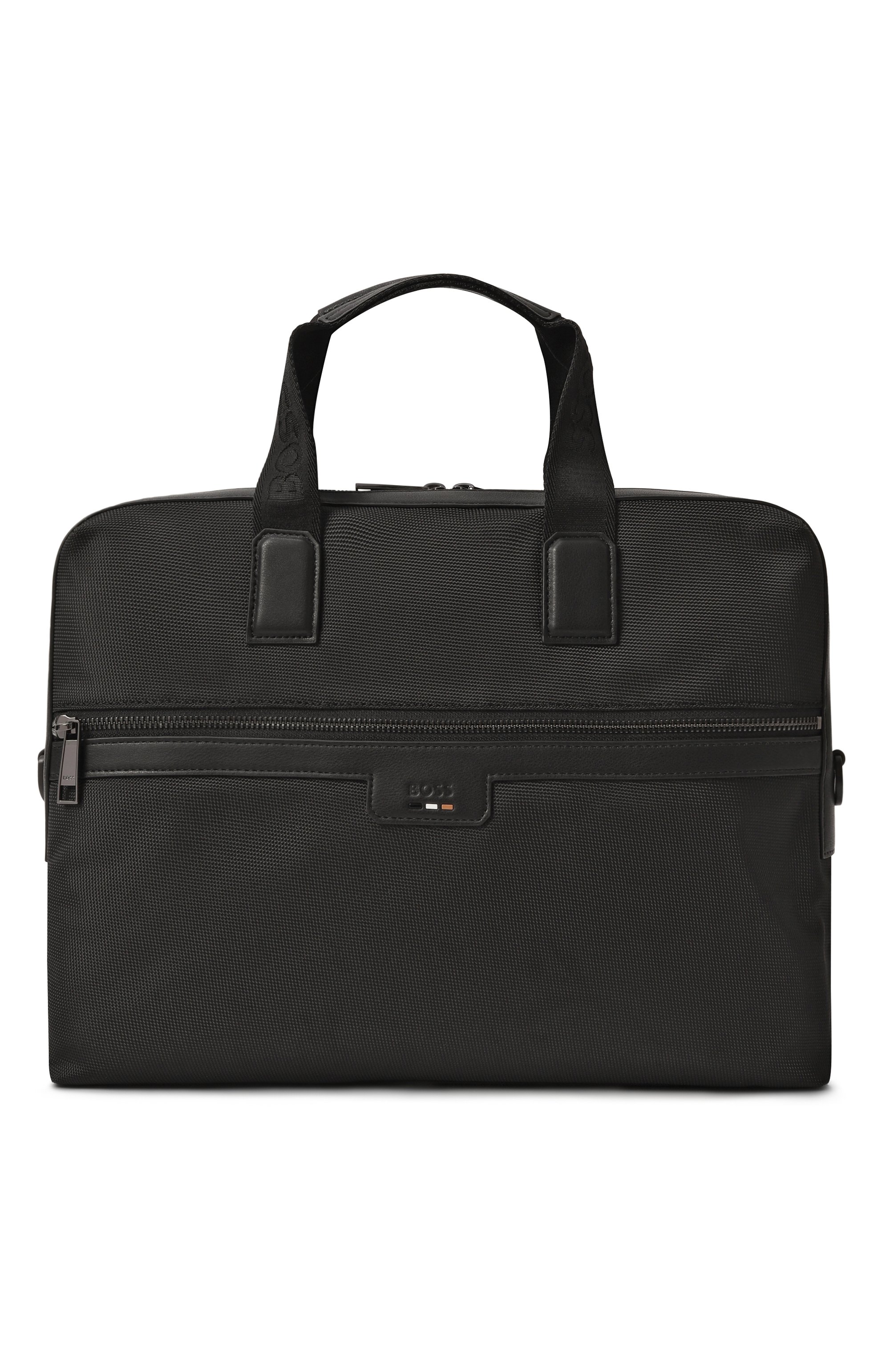 Портфель ray BOSS черного цвета по цене 26950 руб., арт. 50536181, фото 1 Портфель ray BOSS, арт. 50536181, фото 1