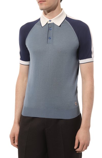 Шелковое поло STEFANO RICCI, арт. K616309P13/F23119, фото 3