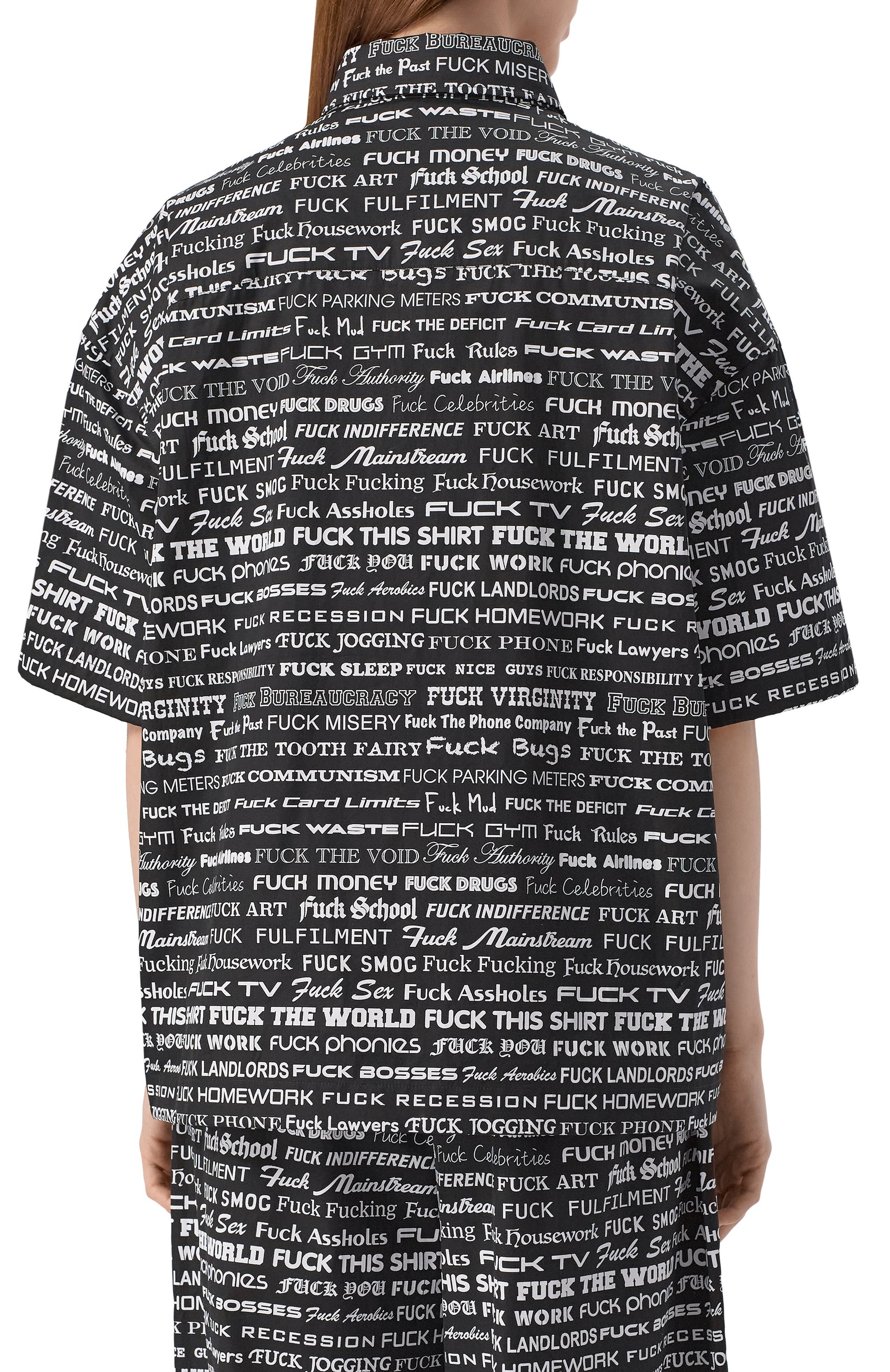 Хлопковая рубашка VETEMENTS, арт. UH76SH580B, фото 7