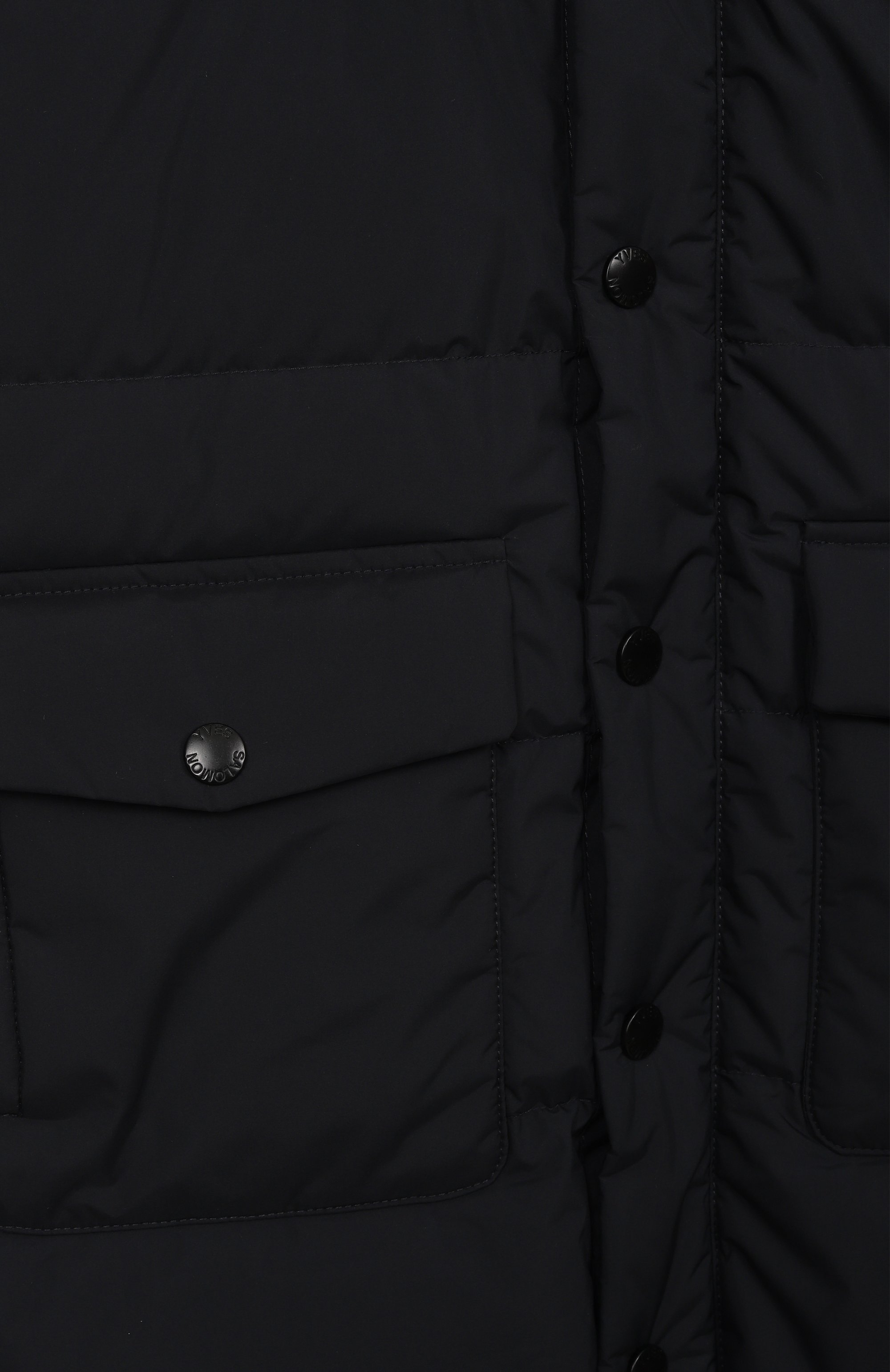 Пуховое пальто с отделкой из песца YVES SALOMON ENFANT, арт. 26WEM908XXJ16G/6A, фото 3