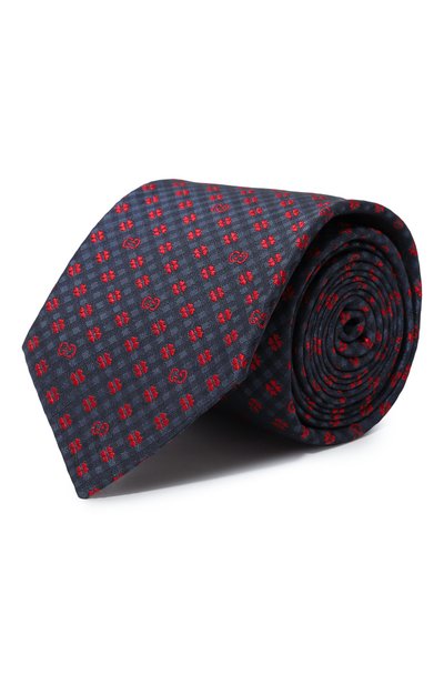 Шелковый галстук GUCCI, арт. 597126 4E002, фото 1