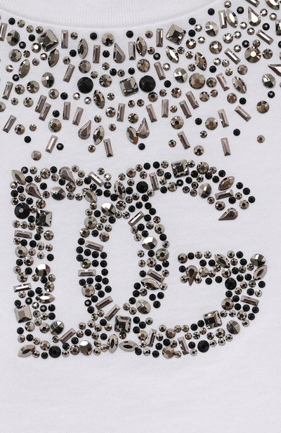 Хлопковая футболка DOLCE & GABBANA, арт. L5JTMD/G7K2V/2-6, фото 3