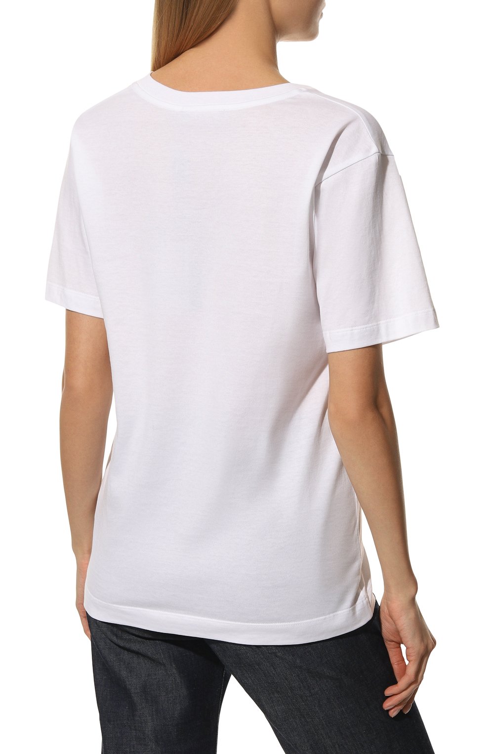 Хлопковая футболка DOLCE & GABBANA, арт. F8M65Z/G7I1Z, фото 4