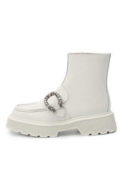 Кожаные ботинки hunder GUCCI, арт. 627291/DS800, фото 3