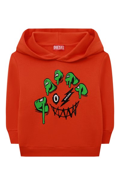 Хлопковое худи DIESEL, арт. J00960-00YI8, фото 1