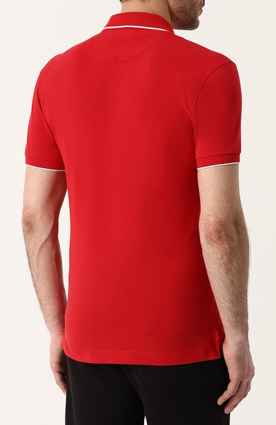 Хлопковое поло с короткими рукавами LA MARTINA, арт. LMPM35/PK001, фото 4