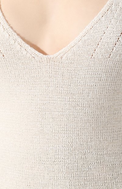 Топ CHLOÉ белого цвета по цене 72100 руб., арт. CHC19UMH14600, фото 5 Топ CHLOÉ, арт. CHC19UMH14600, фото 5